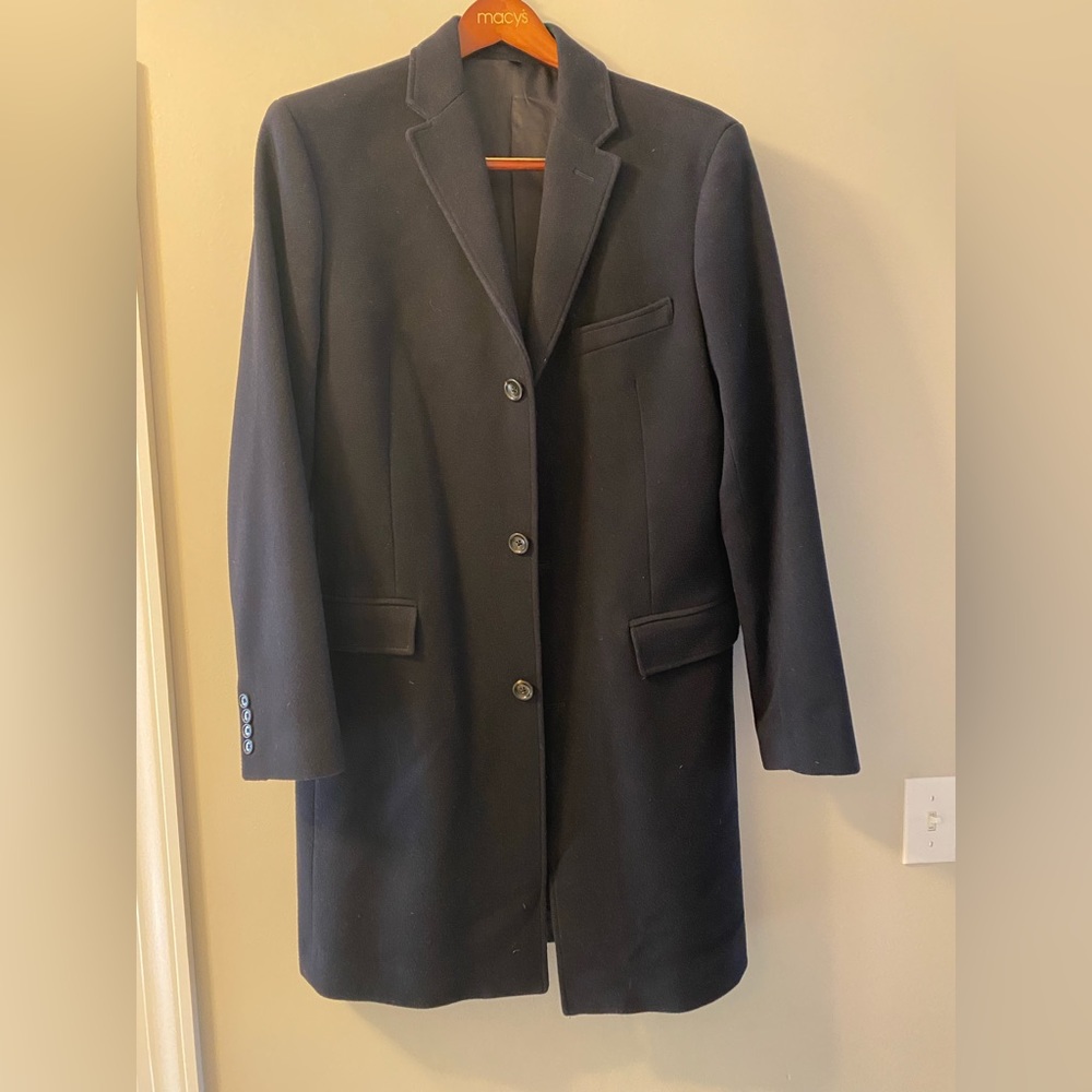 J Crew Ludlow Wool Cashmere Overcoat 42L